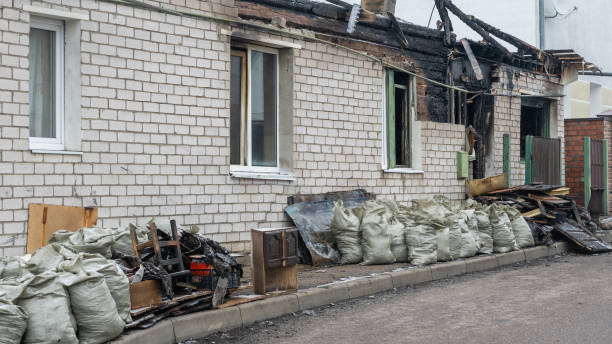 Professional Emergency Fire Cleanup technician working in Newport, MN